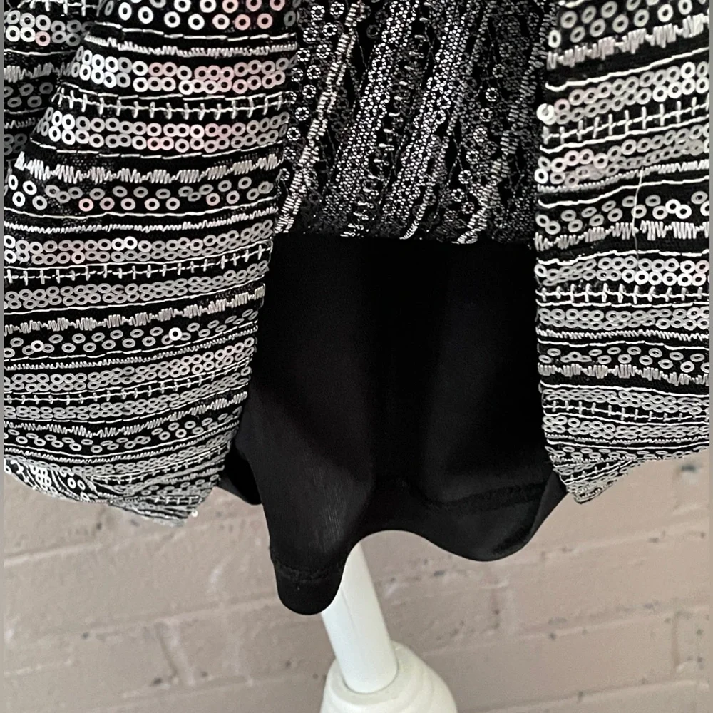 Guess silver sequin - cut out back dress 6 - Picture 9 of 16